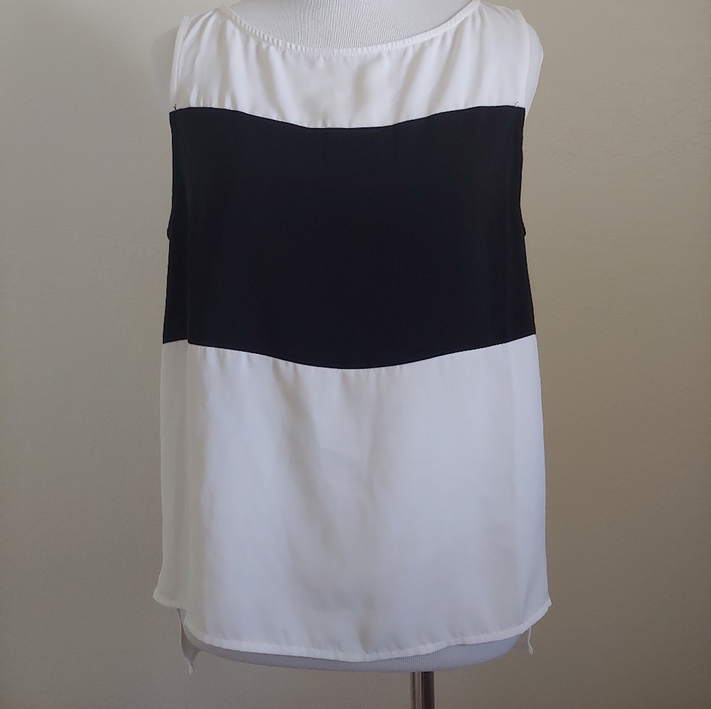 B&W blouse
